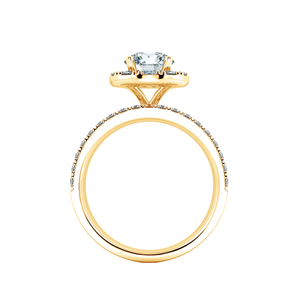 Nhẫn đính hôn Halo bản lớn NCH2013 5